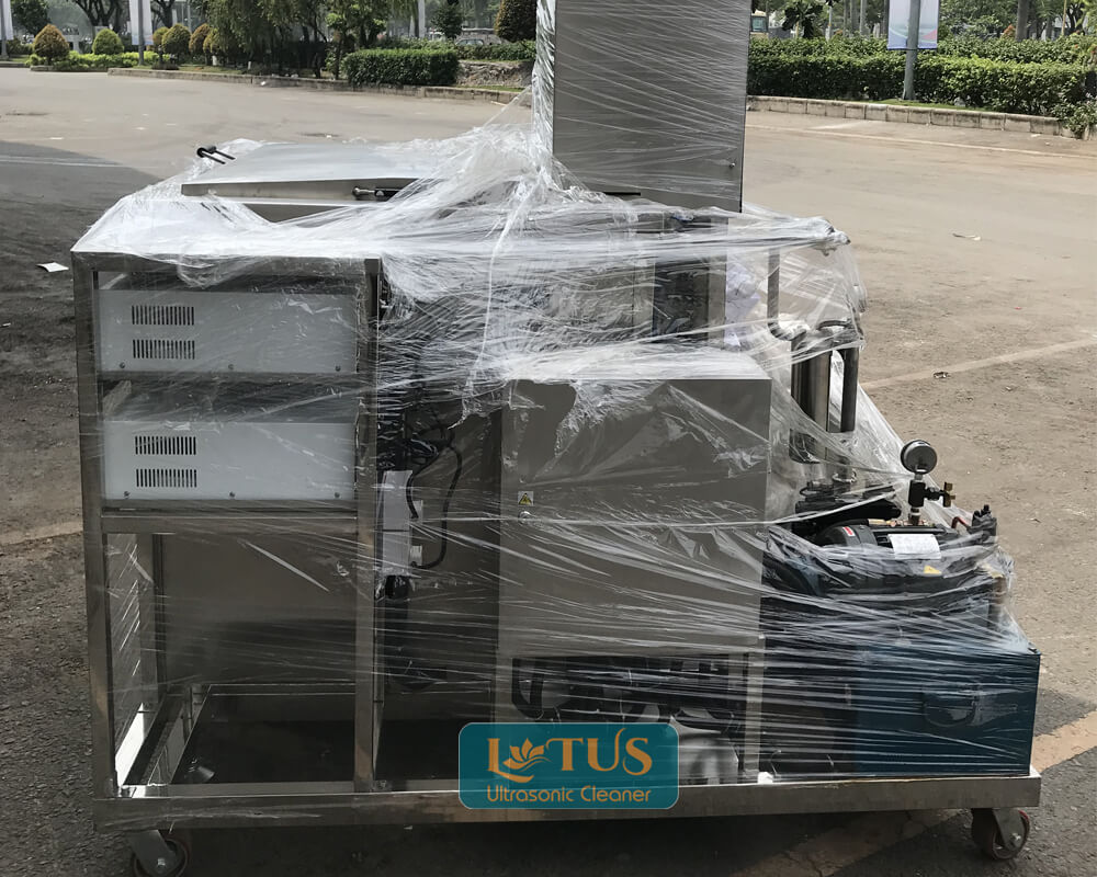 Lắp đặt bể rửa siêu âm đa chức năng